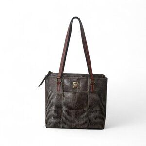 Dooney Bourke Small Lexington Tote | Embossed Lizard Leather